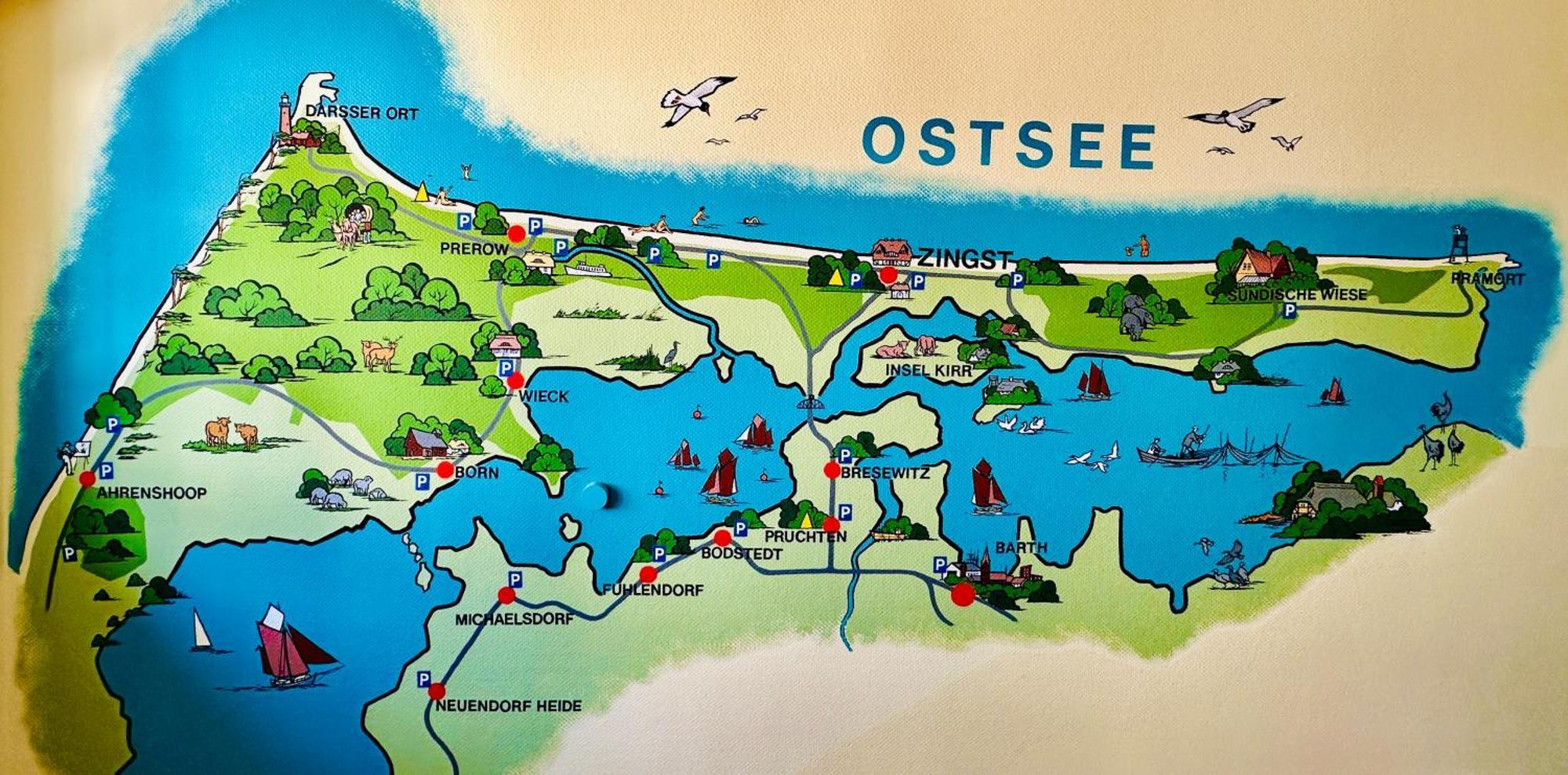 Hotel Gode Tied Zingst Exterior foto